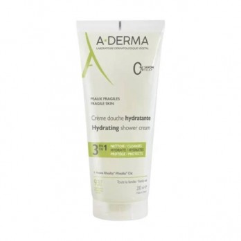 A-Derma Gel Douche Hydra-Protecteur 200ml | Καταπραϋντικό Τζελ Καθαρισμού για Πρόσωπο, Σώμα και Μαλλιά χωρίς Σαπούνι