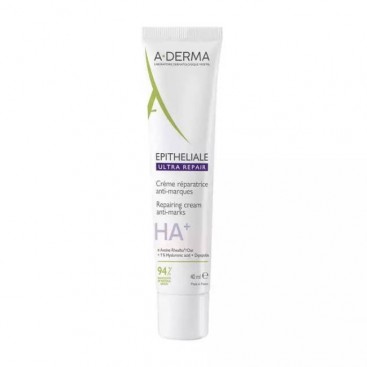 A-Derma Epitheliale HA+ Ultra Repair Cream 40ml | Eπανορθωτική Κρέμα κατά των Σημαδιών