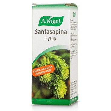 A.Vogel Santasapina 200ml | Σιρόπι για τον Πονόλαιμο από Άγριο έλατο