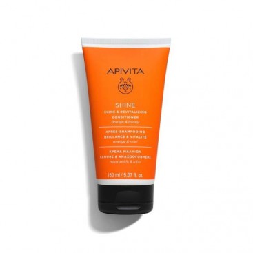 Apivita Shine & Revitalizing Conditioner 150ml |Κρέμα  Μαλλιών για Λάμψη & Αναζωογόνηση με Πορτοκάλι & Μέλι 