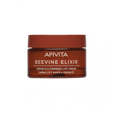 Apivita Beevine Elixir Wrinkle & Firmness Lift Cream Rich 50ml | Αντιρυτιδική Κρέμα για Σύσφιξη + Lifting Πλούσιας Υφής