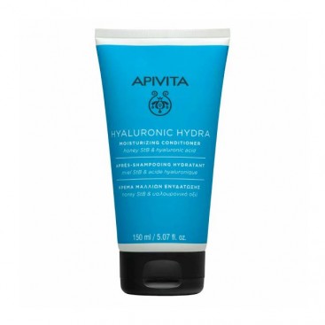 Apivita Hyaluronic Hydra Moisturizing Conditioner 150ml | Μαλακτική Κρέμα Ενυδάτωσης με Υαλουρονικό Οξύ & Μέλι