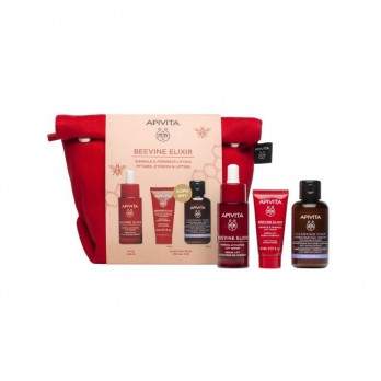 Apivita Beevine Elixir Firming Activating Lift Serum Αντιρυτιδικός Ορός για Σύσφιξη & Lifting 30ml & Δώρο Mini Beevine Κρέμα Ημέρας Ελαφριάς Υφής 15ml & Mini Αφρός Καθαρισμού για Πρόσωπο και Μάτια 75ml