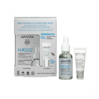 Apivita HA5 Honey Repair Serum Ορός Επανόρθωσης & Λείανσης 30ml & Δώρο 5 Action Eye Serum Ορός Ματιών 5ml 
