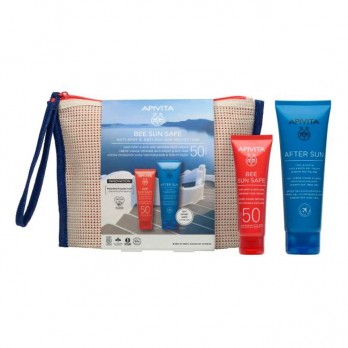 Apivita Bee Sun Safe Anti-Spot & Anti-Age Face Cream SPF50 Αντηλιακή Κρέμα Προσώπου κατά των Πανάδων και των Ρυτίδων 50ml & Δώρο After Sun για Πρόσωπο & Σώμα 100ml