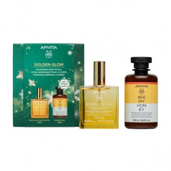 Apivita My Beeloved Oil Ξηρό Λάδι Θρέψης & Επανόρθωσης 100ml & Δώρο Bee My Honey Shower Gel Αφρόλουτρο με Μέλι & Αλόη 250ml