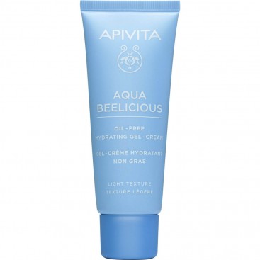 Apivita Aqua Beelicious Oil-Free Hydrating Gel-Cream Light Texture 40ml | Oil-Free Κρέμα- Gel Ενυδάτωσης ελαφριάς υφής