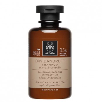 Apivita Dry Dandruff Shampoo 250ml |  Σαμπουάν Κατά της Ξηροδερμίας με Σέλερι & Πρόπολη