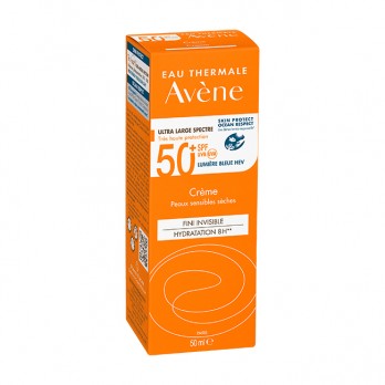 Avene Creme TriAsorB™ SPF50+ 50ml | Αντηλιακή Κρέμα Προσώπου για Ξηρό & Ευαίσθητο Δέρμα με Άρωμα 