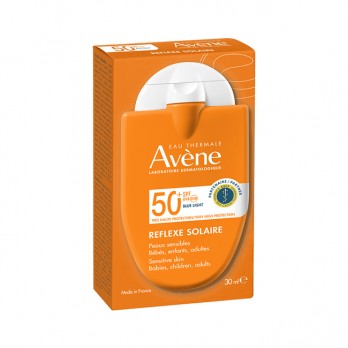 Avene Reflexe Solaire SPF50 Pocket Family 30ml | Αντηλιακή Κρέμα Προσώπου και Σώματος για Βρέφη , Παιδιά , Ενήλικες, Χωρίς Άρωμα