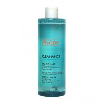Avene Cleanance Eau Micellaire 400ml | Νερό Καθαρισμού & Ντεμακιγιάζ για Λιπαρές Επιδερμίδες 
