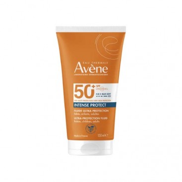 Avene Intense Protect SPF50 150ml |Aντηλιακό για το Ευαίσθητο Δέρμα ,Χωρίς Άρωμα  για Πρόσωπο & Σώμα 