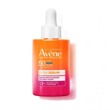 Avene Ultra Serum Repulpant SPF50 30ml | Ορός για Άμεσο Αποτέλεσμα Σύσφιξης  με Πολύ Υψηλή Αντιηλιακή Προστασία για Πρόσωπο και Λαιμό
