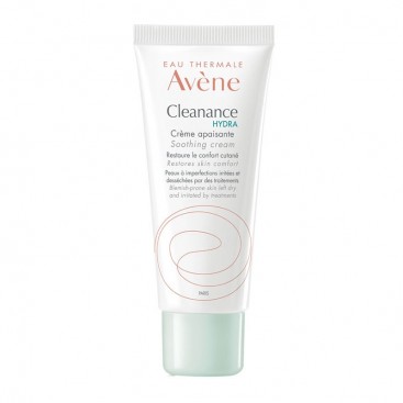 Avene Cleanance Hydra Crème Apaisante 40ml |  Καταπραϋντική Φροντίδα Μετά Από Φαρμακευτική Αγωγή 