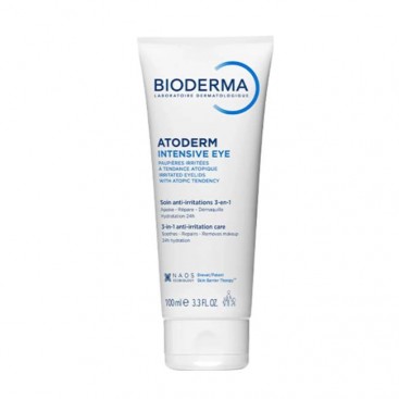 Bioderma Atoderm Intensive Eye 3-in-1 Anti-Irritation Care 100ml | Φροντίδα για Ξηρά και Ερεθισμένα Βλέφαρα & Μάτια