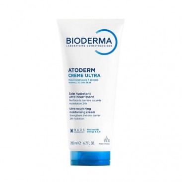 Bioderma Atoderm Creme Ultra 200ml | Προστατευτική & Θεραπευτική Κρέμα για το Ξηρό & Πολύ Ξηρό Ευαίσθητο Δέρμα