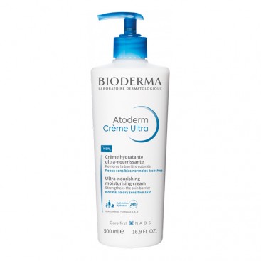 Bioderma Atoderm Creme Ultra 500ml | Προστατευτική & Θεραπευτική Κρέμα για το Ξηρό & Πολύ Ξηρό Ευαίσθητο Δέρμα