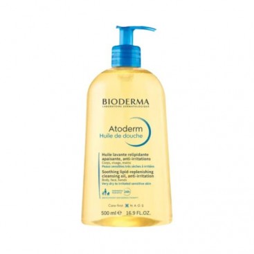 Bioderma Atoderm Huile de Douche 500ml | Λάδι Καθαρισμού για Ξηρό έως πολύ Ξηρό Δέρμα