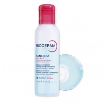 Bioderma Sensibio H2o Eye Biphasic Micellar 125ml | Διφασικό Νερό Ντεμακιγιάζ για τα Μάτια & τα Χείλη