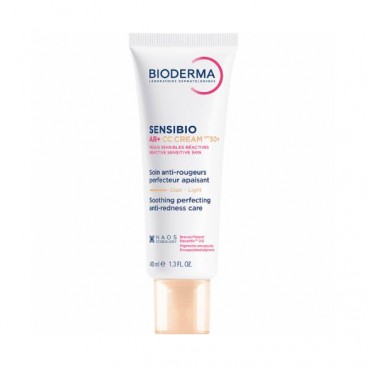 Bioderma Sensibio AR+ CC Cream spf50+ 40ml | Καταπραϋντική Ενυδατική Κρέμα Προσώπου με Χρώμα 