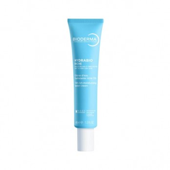 Bioderma Hydrabio Riche 40ml | Ενυδατική Κρέμα Πλούσιας Υφής για Ξηρές & Πολύ Ξηρές Επιδερμίδες