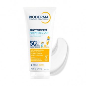 Bioderma Photoderm Pediatrics Lait SPF 50+,200ml | Παιδικό Αντηλιακό για Πρόσωπο & Σώμα για 12m+