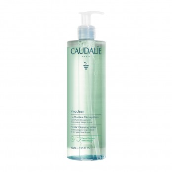 Caudalie Vinoclean Micellar Cleansing Water 400ml | Νερό Καθαρισμού για Πρόσωπο & Μάτια