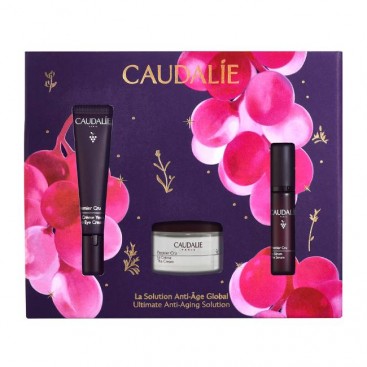 Caudalie Premier Cru The Eye Cream Κρέμα Ματιών Ολικής Αντιγήρανσης 15ml & Δώρο The Cream Κρέμα Προσώπου Ολικής Αντιγήρανσης 15ml & The Serum Ορός Προσώπου Ολικής Αντιγήρανσης 10ml