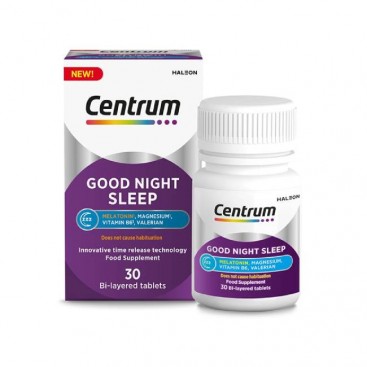 Centrum Good Night Sleep, 30tabs | Συμπλήρωμα Διατροφής για Εύκολο και Ξεκούραστο Ύπνο