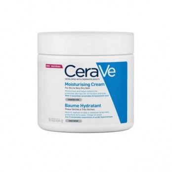 CeraVe Moisturising Cream 454g | Ενυδατική Κρέμα Προσώπου και Σώματος με Ceramides και Υαλουρονικό Οξύ