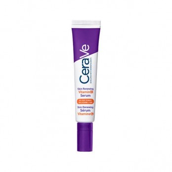CeraVe Skin Renewing Vitamin C​ Serum 30ml | Ορός Προσώπου με 10% Καθαρή Βιταμίνη C και 3 Απαραίτητα Ceramides
