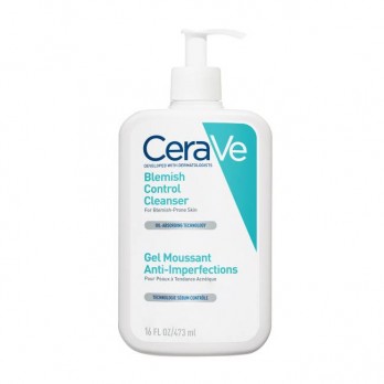CeraVe Blemish Control Cleanser Gel 473ml | Gel Καθαρισμού Προσώπου Για Δέρμα Με Τάση Ακμής Με Σαλικυλικό Οξύ & Ceramides