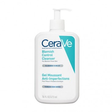 CeraVe Blemish Control Cleanser Gel 473ml | Gel Καθαρισμού Προσώπου Για Δέρμα Με Τάση Ακμής Με Σαλικυλικό Οξύ & Ceramides