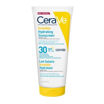 CeraVe Invisible Hydrating Sunscreen SPF30+ 177ml | Αντηλιακό για Πρόσωπο και Σώμα
