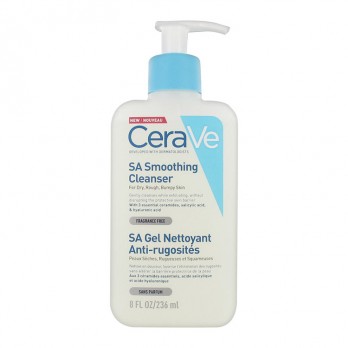 CeraVe SA Smoothing Cleanser 236ml | Τζελ Καθαρισμού που Απολεπίζει
