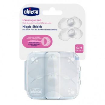 Chicco Δίσκοι Στήθους Σιλικόνης S/M 2τμχ