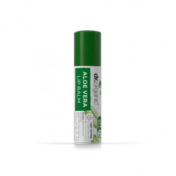 Dr. Organic Aloe Vera Lip Care Stick SPF15 5.7gr | Ενυδατικό Χειλιών με Βιολογική Αλόη Βέρα 