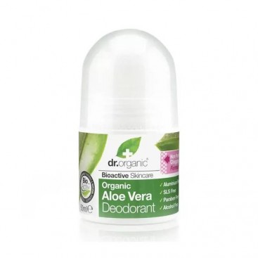 Dr. Organic Aloe Vera Deodorant 50ml | Αποσμητικό  με Βιολογική Αλόη Βέρα