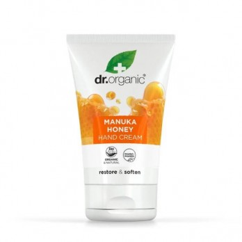 Dr. Organic Manuka Honey Hand Cream 125ml | Κρέμα χεριών με Βιολογικό Μέλι Μανούκα