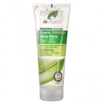 Dr. Organic Aloe Vera Gel with Cucumber,Witch Hazel and Calendula 200ml | Τζελ με Βιολογική Αλόη Βέρα, Αγγούρι & Αμαμελίδα