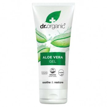 Dr. Organic Aloe Vera Gel with Cucumber,Witch Hazel and Calendula 200ml | Τζελ με Βιολογική Αλόη Βέρα, Αγγούρι & Αμαμελίδα