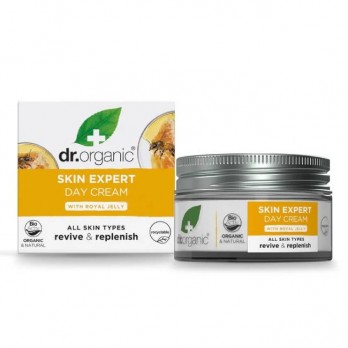 Dr. Organic Royal Jelly Day Cream 50ml | Ενυδατική Κρέμα Ημέρας με Βιολογικό Βασιλικό Πολτό