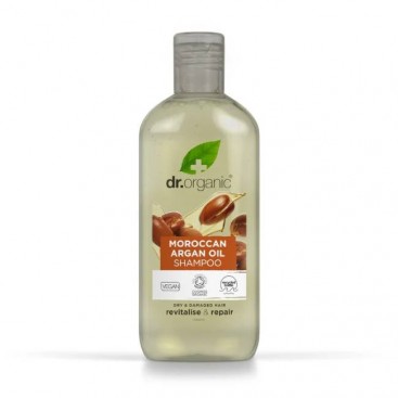 Dr. Organic Moroccan Argan Oil Shampoo 265ml | Σαμπουάν Μαλλιών με Βιολογικό Έλαιο Αργκάν