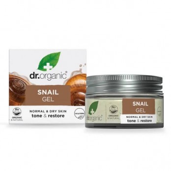 Dr. Organic Snail Gel 50ml | Επανορθωτικό Τζέλ από Φυσικό Έκκριμα Σαλιγκαριού