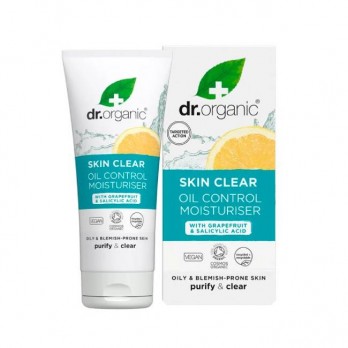 Dr. Organic Skin Clear Organic Tea Tree Oil Control Moisturiser 50ml | Eνυδατική Κρέμα για Λιπαρή Επιδερμίδα 