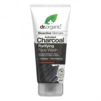 Dr. Organic Charcoal Purifying Face Wash 200ml | Καθαριστικό Προσώπου με Ενεργό Άνθρακα