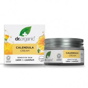 Dr. Organic Calendula Skin Moisturiser 50ml | Eνυδατική Κρέμα Προσώπου με Καλέντουλα