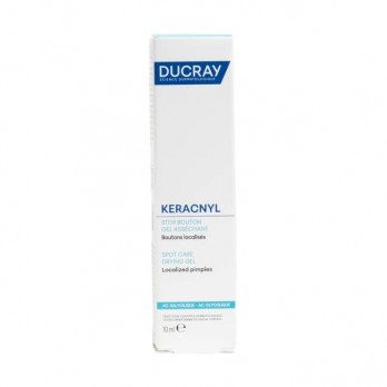 Ducray Keracnyl Stop Bouton 10ml | Kερατορυθμιστικό Gel για Άμεση Δράση