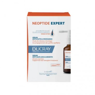 Ducray Neoptide Expert Serum 2x50ml | Ορός κατά της Τριχόπτωσης για Άνδρες και Γυναίκες
