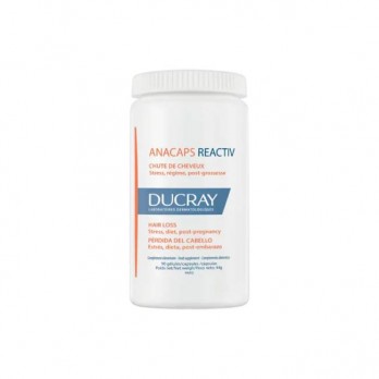 Ducray Anacaps Reactiv 90caps |  Συμπλήρωμα Διατροφής για την Αντιδραστική Τριχόπτωση